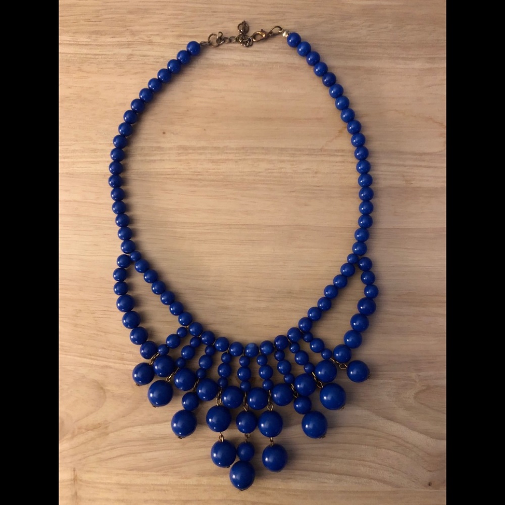 Blue Chunky Necklace